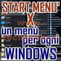 Start Menu X Per Windows LOGO